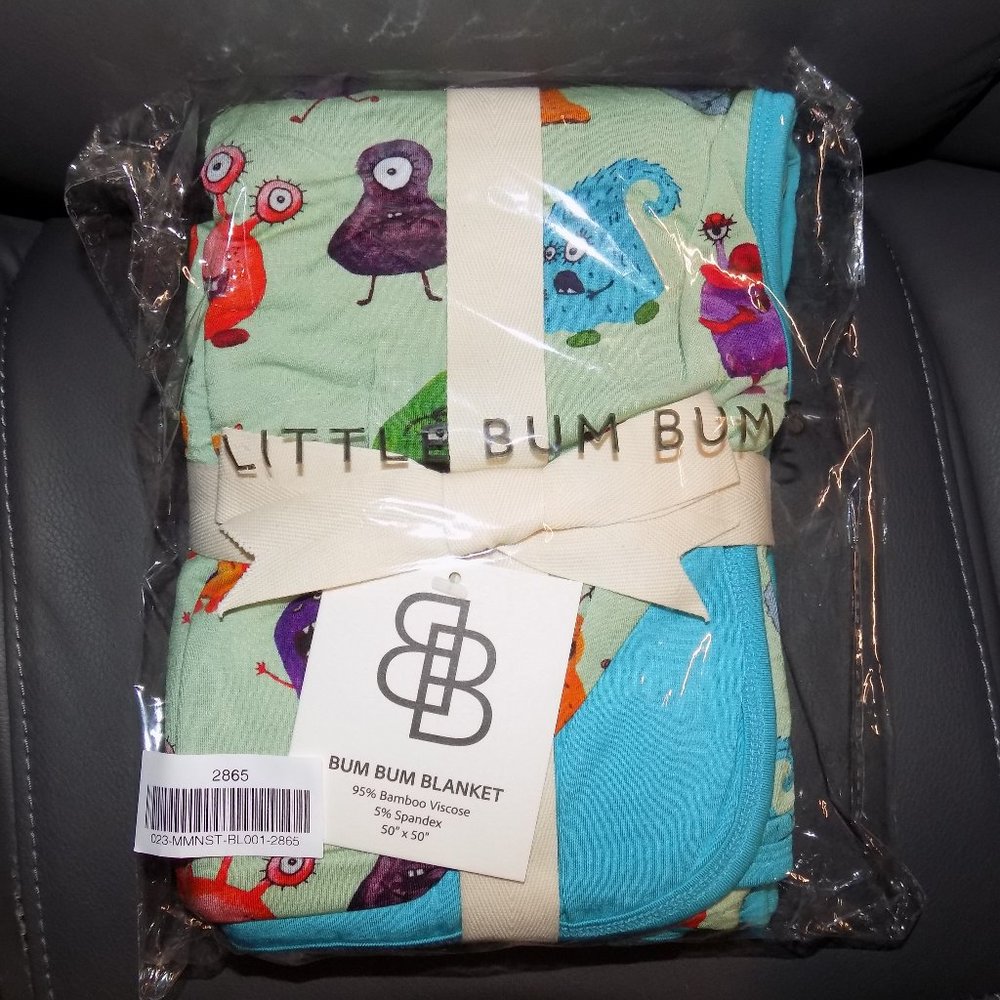 LITTLE BUM BUMS LBB FRIGHT OR FLIGHT BUM BUM BLANKET